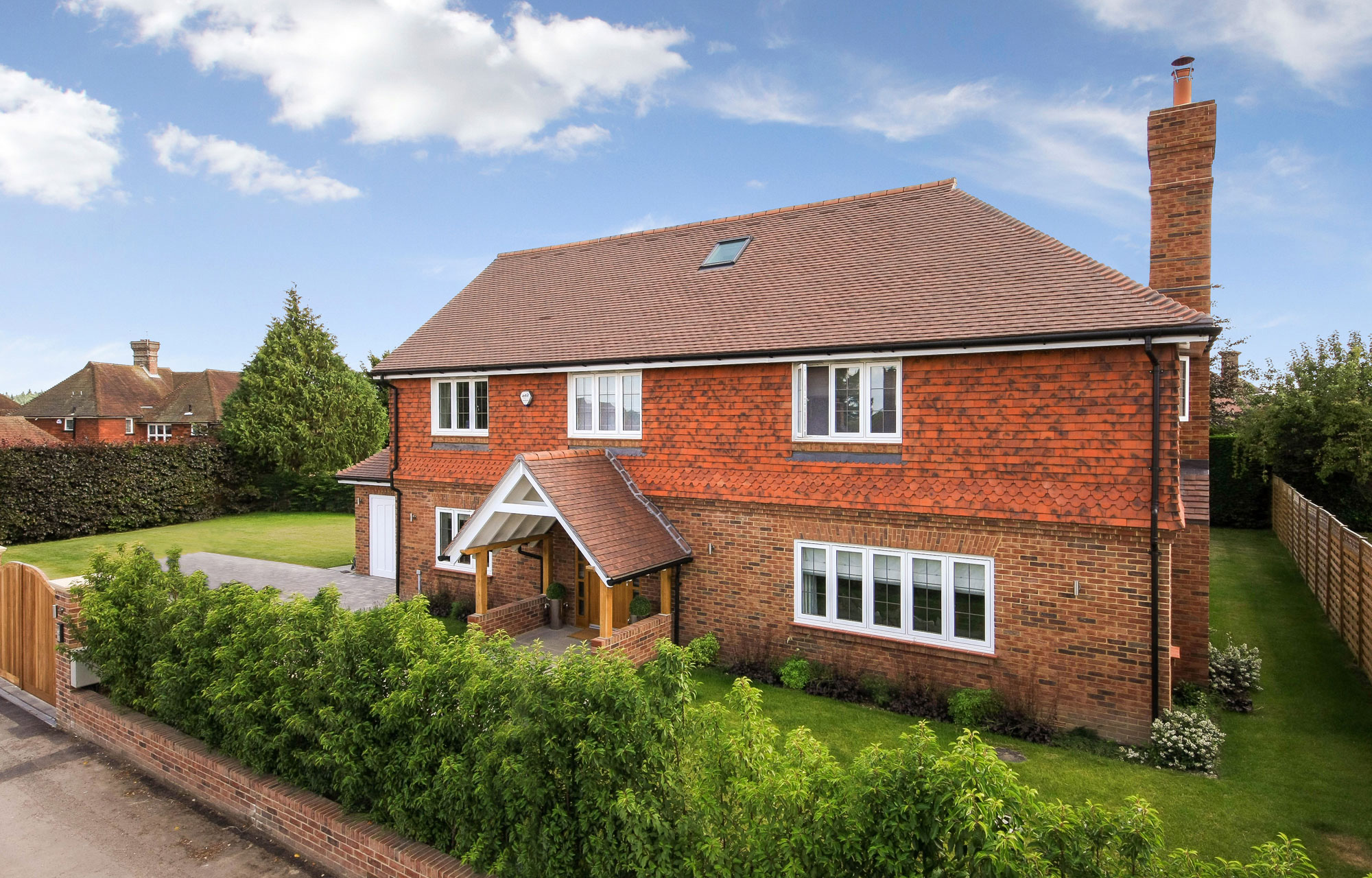 Front exterior of Pewley Heights