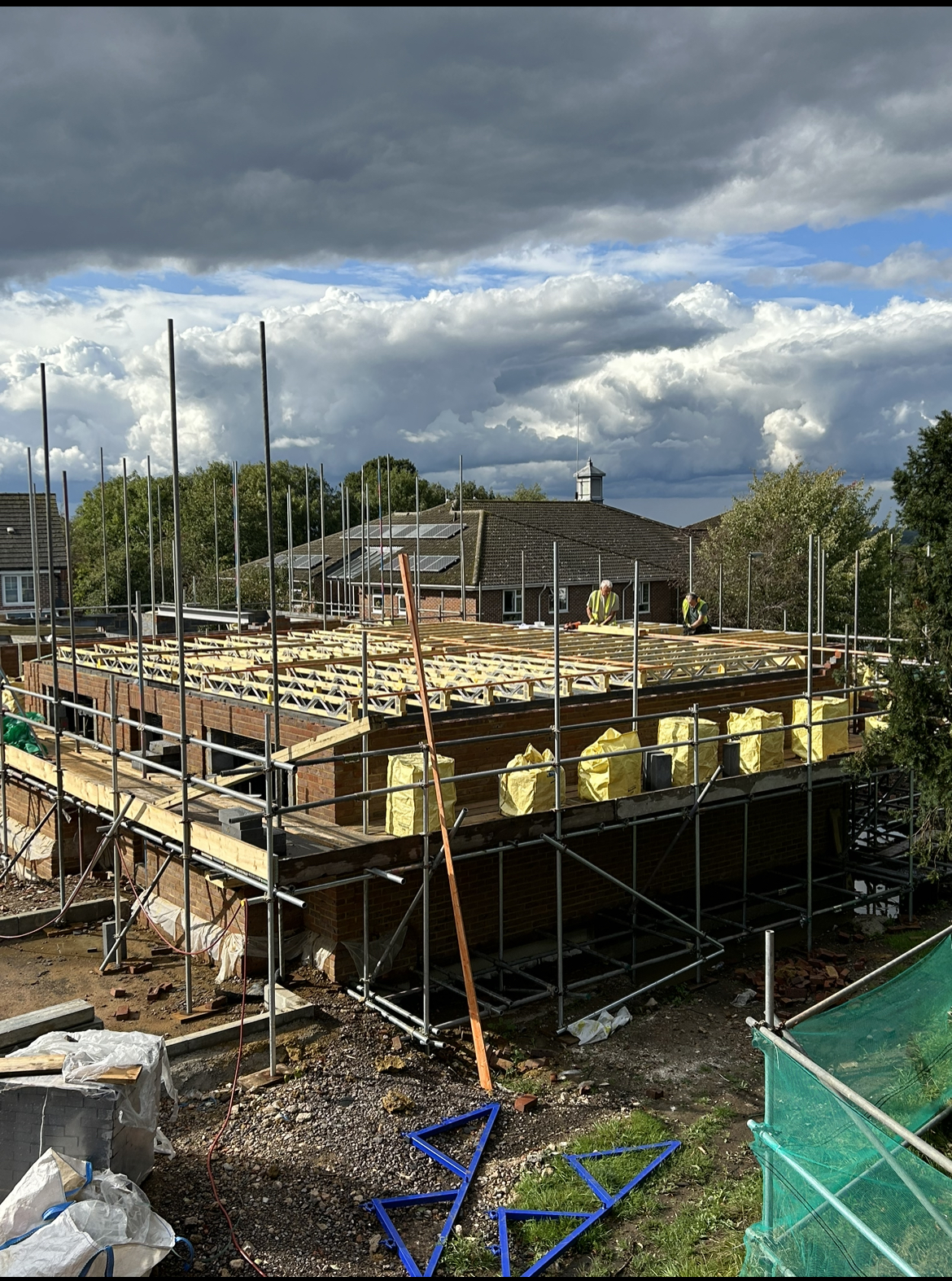 Brickwork & Joists at Willow Place