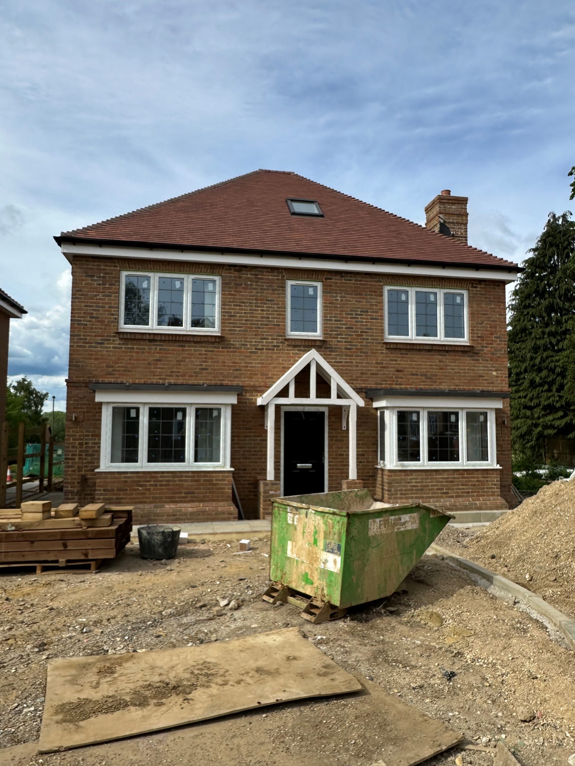 On the home straight at Willow Place, Guildford!